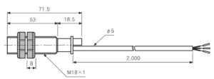 HFUHN سنسور خازنی آتونیکس مدل CR18-8A