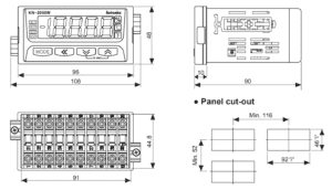 ابعاد KN-2210W
