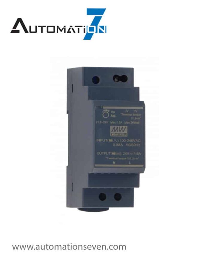 منبع تغذیه ریل مونت HDR-30-24